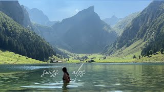 my solo trip to the swiss alps [upl. by Hnahym]