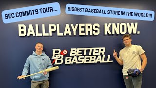 SEC Commits Tour Biggest Baseball Store In The US [upl. by Evvie]