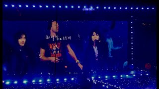 BTS and Coldplay Together in concert at PTD LA Day 4  211202 [upl. by Winer]