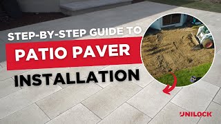 StepbyStep Guide to Paver Patio Installation [upl. by Erolyat186]