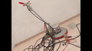 Reparando una Pulidora de Pisos  Fallas y problemas electricos mas comunes [upl. by Nylkaj]