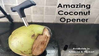 Coconut Opener  Amazing Tool [upl. by Ardnwahsal]