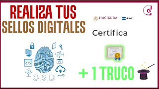 Generar Certificado de Sello Digital SDG  Certifica [upl. by Maril856]