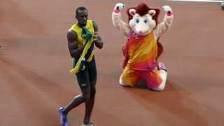 Usain Bolts Last Race  100 meters  World Athletics Championships London 2017 [upl. by Alyakcim]