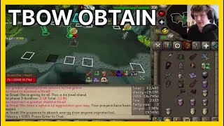 Tbow Obtain Wazzy  OSRS Highlights [upl. by Gisella]