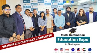 MultiDestination Education Expo Success in CTG  Students Gettogether  January 2025 Intake  BD [upl. by Milewski296]