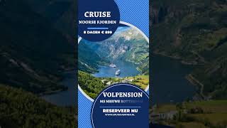 video Noorse Fjorden  cruise vakantie ms Rotterdam Holland America line Cruise Vertrekpuntvp [upl. by Tarttan913]