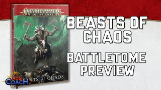 Beasts of Chaos 2023 Battletome Preview [upl. by Tnelc]