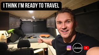 BUILDING A CAMPERVAN ON A BUDGET  Im ready to hit the road [upl. by Watts203]