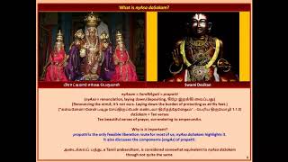 Part 1 nyAsa daSakam ந்யாஸ தசகம் Swami Vedanta Desikan ஸ்வாமி வேதாந்த தேசிகன் [upl. by Ahsienahs]