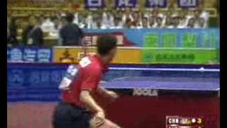 Werner Schlager vs Kong Linghui 2002 [upl. by Gautea500]