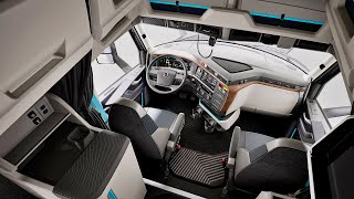 2024 Volvo VNL 860 INTERIOR  See inside luxurious sleeper truck [upl. by Yspyg272]