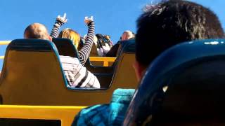 Six Flags Magic mountain Goliath Back Seat [upl. by Babb569]