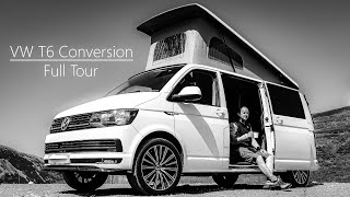 The Ultimate Outdoor Accessory  T6 LWB VW Campervan Conversion  Van Tour [upl. by Yznel]