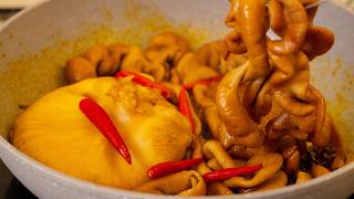 Discover the Best Pork Offal Recipe Braised Intestine and Stomach [upl. by Sandon958]