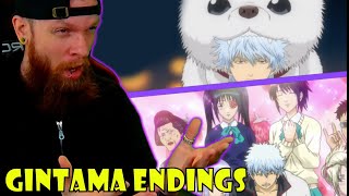 All Gintama Endings Reaction Part 2 [upl. by Naivaj]