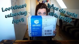 Lootchest unboxing April 2016 [upl. by Hege]