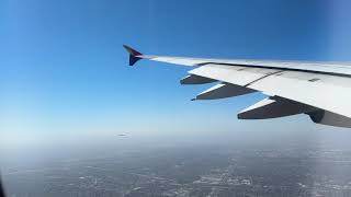 Asiana Airlines A380 morning landing at Los Angeles [upl. by Ynneg]