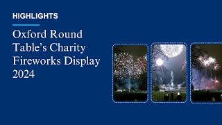 Oxford Round Table Charity Fireworks Display 2024 [upl. by Rraval]