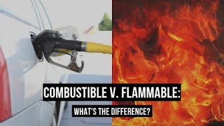 Flammable vs Combustible Liquids 🔥🔥 🔥 l combustible vs flammable l flammable amp combustible meaning l [upl. by Mahau]