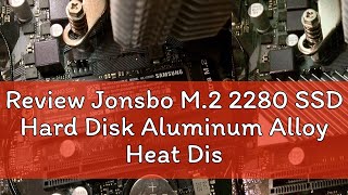 Review Jonsbo M2 2280 SSD Hard Disk Aluminum Alloy Heat Dissipation Fin Heat Sink with Thermal Pad [upl. by Dedrick]