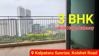 Stunning 3 BHK in Kalpataru Parkcity Sunrise Thane West  Spacious 1050 sq ft  Prime Location [upl. by Aural]