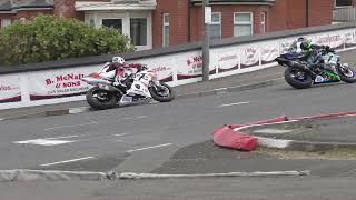 2024 NW200 Practice Day 1  8th May 2024 at York Corner  Raynet Operator [upl. by Acimahs]