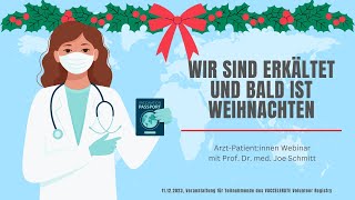 VACCELERATE ArztPatientinnen Webinar Wir sind erkältet und bald ist Weihnachten [upl. by Joye]