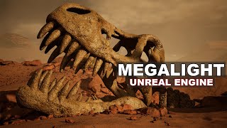 The New Megalight UNREAL Engine 55 [upl. by Ahswat]