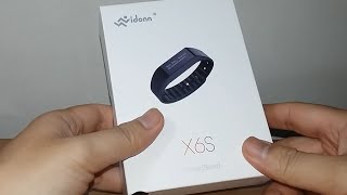 Vidonn X6S Smartband Review and update firmware Vietnamese voice [upl. by Teyut]