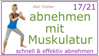 1721💜40 min abnehmen mit Muskulatur  Grundumsatz steigern mit FullBodyWorkout  ohne Geräte [upl. by Alleris]