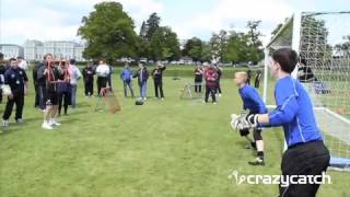 Crazy Catch at the Goalkeeping Conference 2013 [upl. by Winonah]