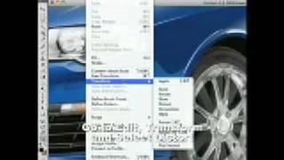 Photoshop CS4  How To Change Wheels on Cars [upl. by Nnaxor]