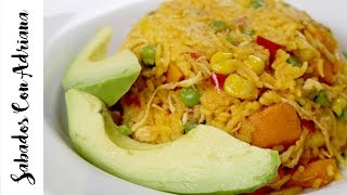 Arroz con Pollo  Sabados Con Adriana [upl. by Netsirc]