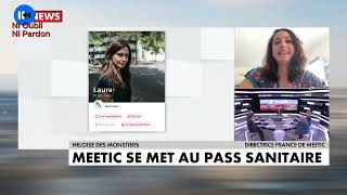 Meetic la nouvelle fonctionnalité liée au statut vaccinal de chaque célibataire [upl. by Ateinotna904]