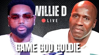 Pimpin Ken amp Game God Goldie On How To Deal With Abuse From A Woman Without Putting Hands On Her [upl. by Goth238]