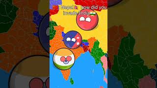 World in Parallel Universe Countries in a Nutshell shorts countryballs country nutshell [upl. by Inaleon]