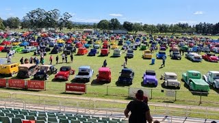 HOT ROD SHOW ASRF Steet Rod Nationals 2023 Hawkesbury Showground [upl. by Dumah]