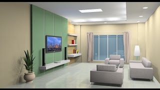 Interior design tutorial using Google Sketchup [upl. by Nels473]