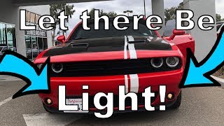 2015 Challenger Fog Light Install  InDepth [upl. by Zsamot244]