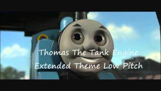 Thomas The Tank Engine Extended Theme Low Pitch [upl. by Ailbert443]