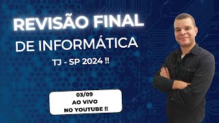 Revisão Final para o TJ SP 2024 [upl. by Norrv984]