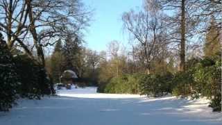 Winterwunderland Schlosspark Lütetsburg 2013 Full HD [upl. by Citarella]