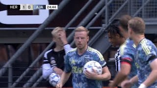 Davy Klaassen Goal Heracles vs Ajax 34 All Goals and Extended Highlights [upl. by Lynnworth38]