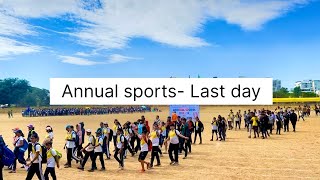 Sports meet Final day  spicer school Annual sports meet 20232024 [upl. by Frayda]