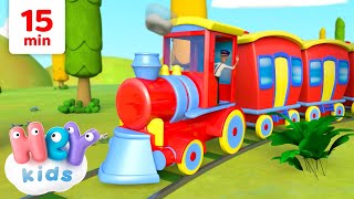 Fischia il treno il treno fischia   Canzone del Treno  HeyKids Italiano  Canzoni Per Bambini [upl. by Eimyaj]