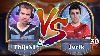 TORLK CONTRE THIJSNL  LE DUEL HEARTHSTONE [upl. by Lohrman]