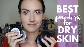 Best Powders for DRY SKIN  The Best Makeup For Dry Skin Series Part 4 [upl. by Lanford642]