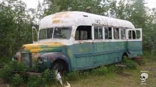 Abandoned school bus Abandoned buses [upl. by Eenej]