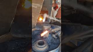 blacksmith blacksmithing blacksmithingtools blacksmithtools indianblacksmithmakingamazing [upl. by Kiele]